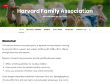 Tablet Screenshot of harvardfamilyassociation.com